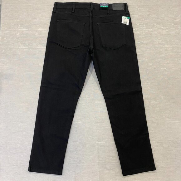 Lucky Brand 410 Jeans Mens 38 x 32 Black Denim Pants Straight Leg - Picture 3 of 13